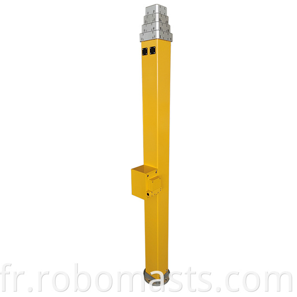 MEW manual winch telescopic mast